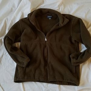 Lands End full zip fleece